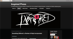 Desktop Screenshot of inspiredpress.net
